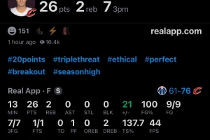 疯了！梅里尔半场100%命中率甩进7记三分 并列NBA历史第二多