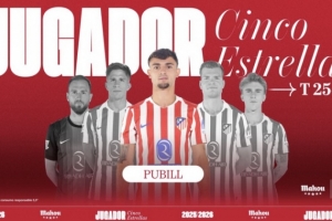 当选马竞1月最佳！普比尔：感谢大家的支持，希望能一直延续状态